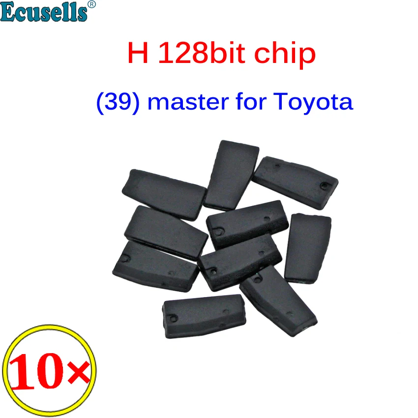 

10pcs/lot Blank Car Transponder H Chip 128Bit (39) Master P6 Unlocked for Toyota Rav4 Camry Corolla Highlander Sienna 2013-2015