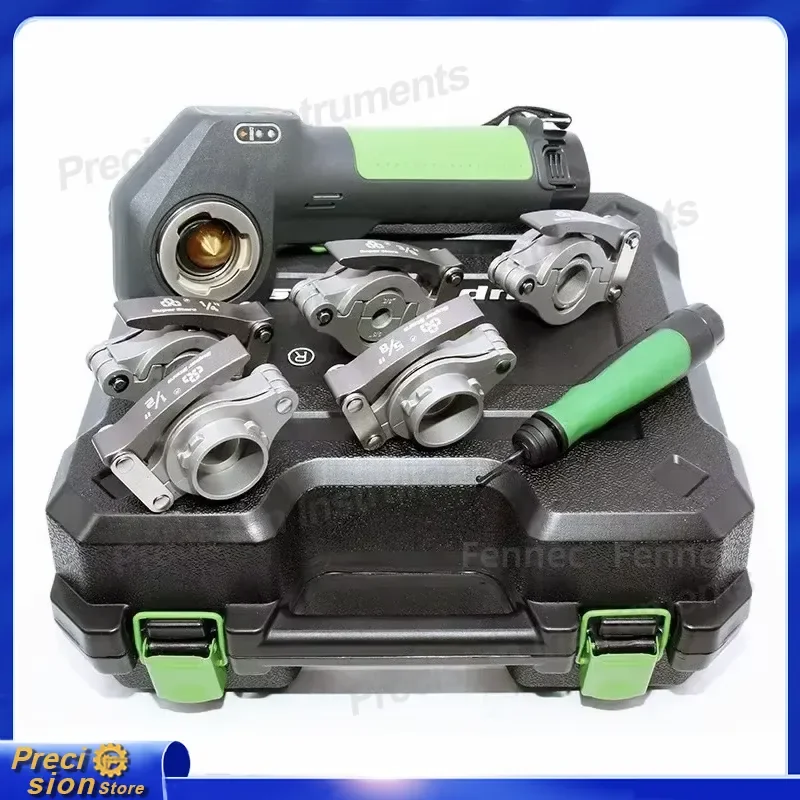 For Copper Tube Flaring Tool Lithium Battery Powered Pipe Expander Kit HVAC Air Conditioning Refrigeration Auto