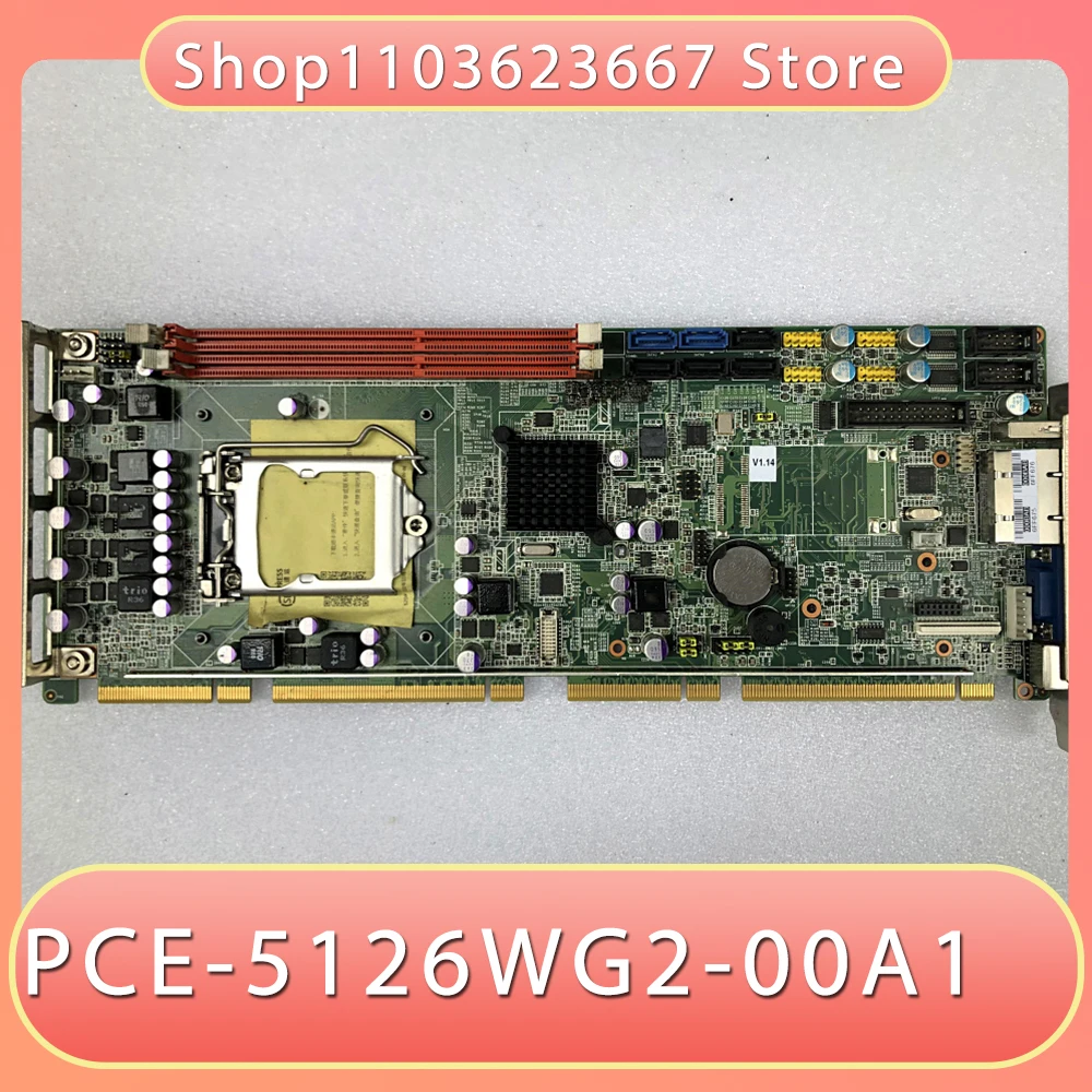 For Advantech Industrial Computer Motherboard LGA1155 Dual Network Card PCE-5126WG2-00A1E