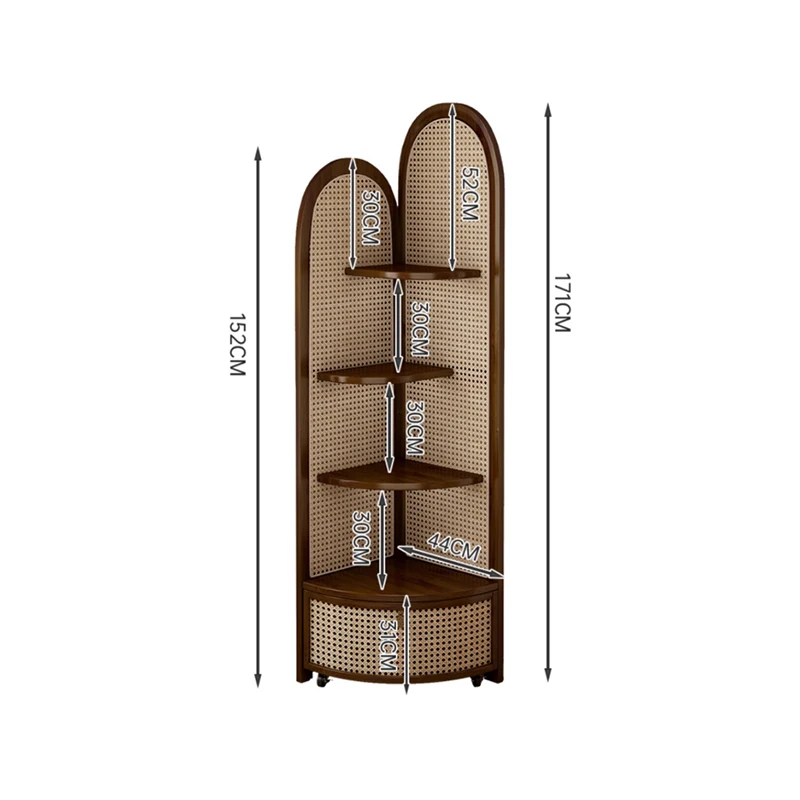 Eclectic Simple Living Room Cabinets Rattan Rustic Japanese Retro Living Room Cabinets Trendy Large Woonkamer Kasten Furniture