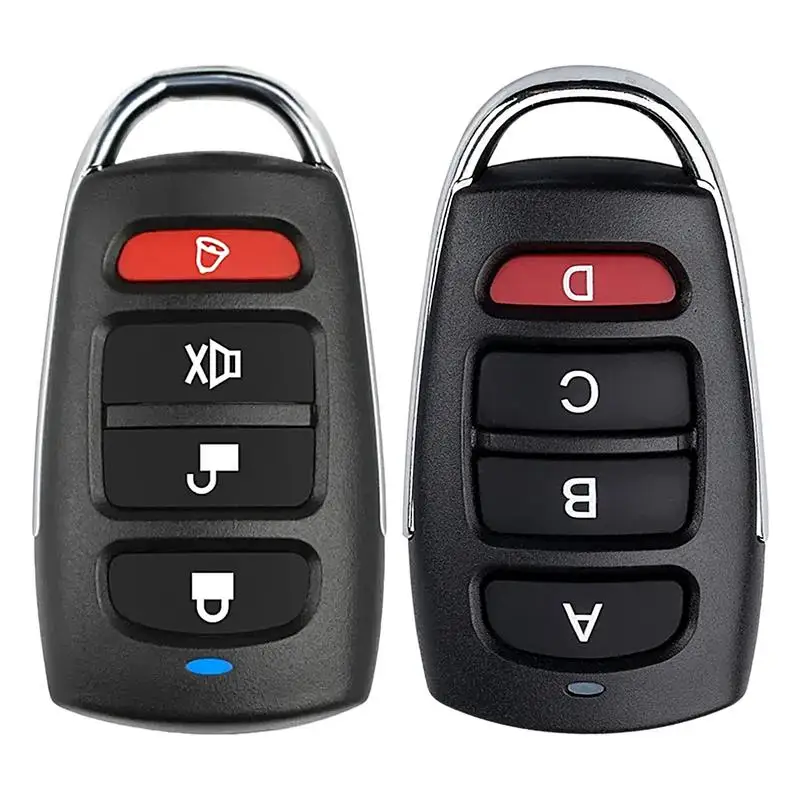 Pilot 433 MHz do elektrycznego sterowania bramą Urządzenie do otwierania bramy garażowej 4-przyciskowy powielacz Klonowanie drzwi Klucz inteligentny dom