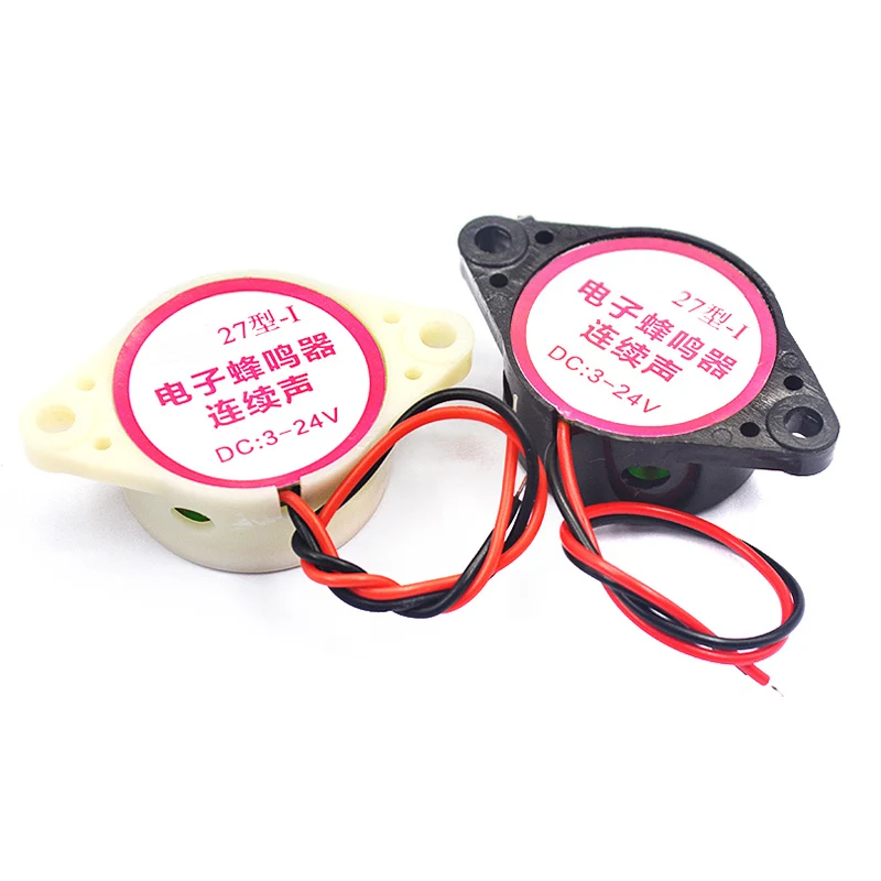 SFM-27 3-24V 12V 95DB Active buzzer High-decibel Electronic Buzzer Beep Alarm Intermittent / Continuous For Arduino diy Buzzer