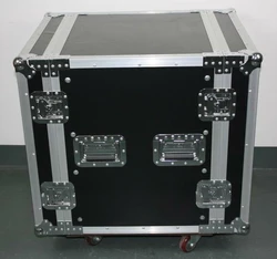 12U anti-shock DJ flight case