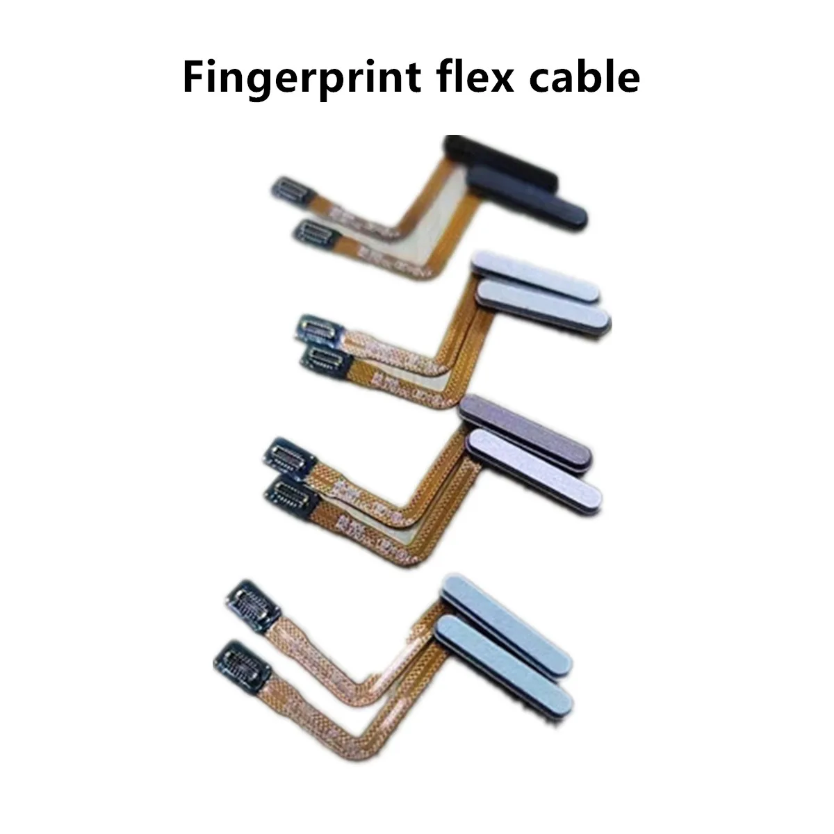 Foldable Phone's Fingerprint Flex Cable for SM Z Flip/Fold 1/2/3/4/5 F731 F946 Home/Unlock/Power Button Change Repair Part
