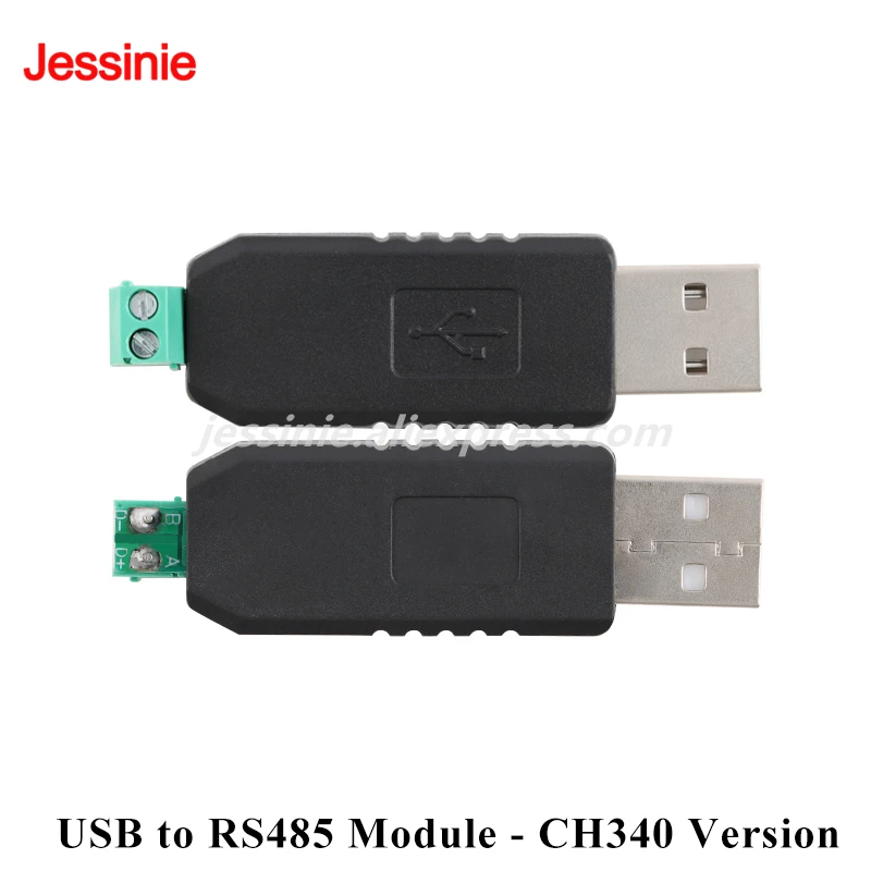 5 uds/1 ud USB a RS485 RS-485 Adaptador convertidor de comunicación puerto serie CH340 FT232 PL2303 controlador 485