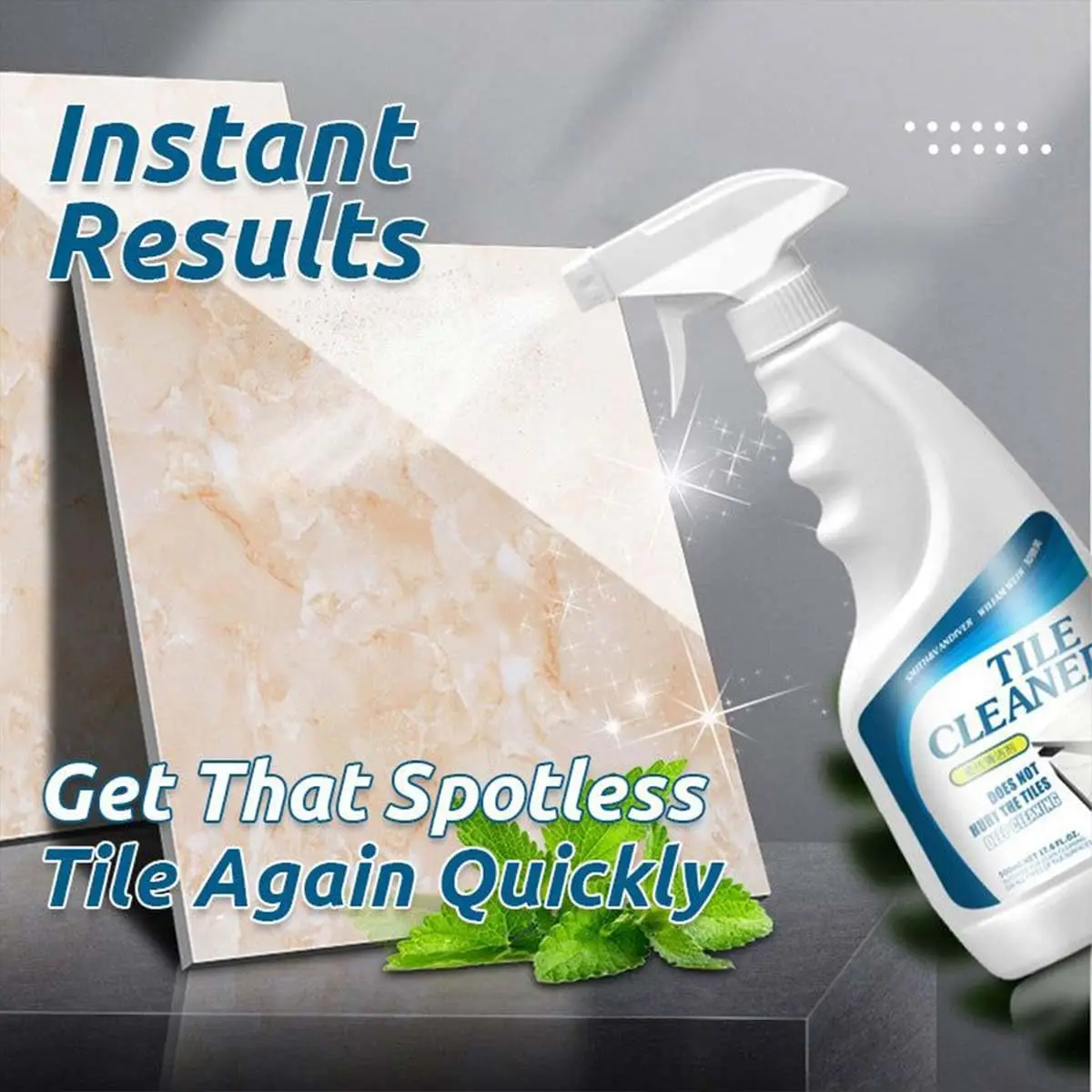 

500ml Tile and Grout Cleaner Sprayer House Multipurpose Accessory for Bathroom Showering Tap Tool Deep Cleaning