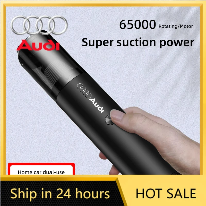 

Мощный ручной пылесос для автомобиля 4000PA, модель 2026 года, для Audi C8 A4 A6 8L 8P 4L C7 B7 A3 B8 C6 Q7 B9 8V Ac