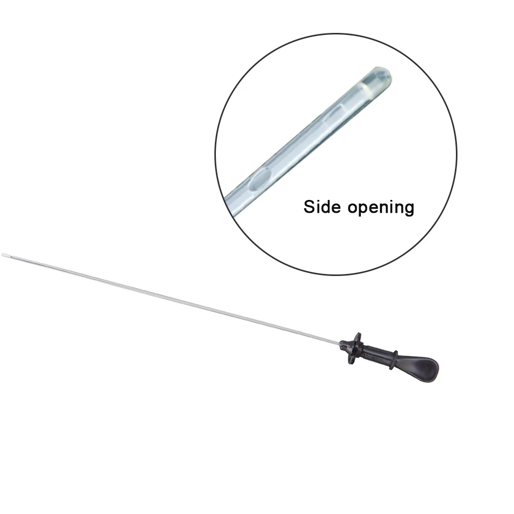 3Fr/4Fr TPU Animal Cat Urinary Catheter with Medical Stainless Guide Stylet 120mm/130mm Tube Length Holes on Both Sides