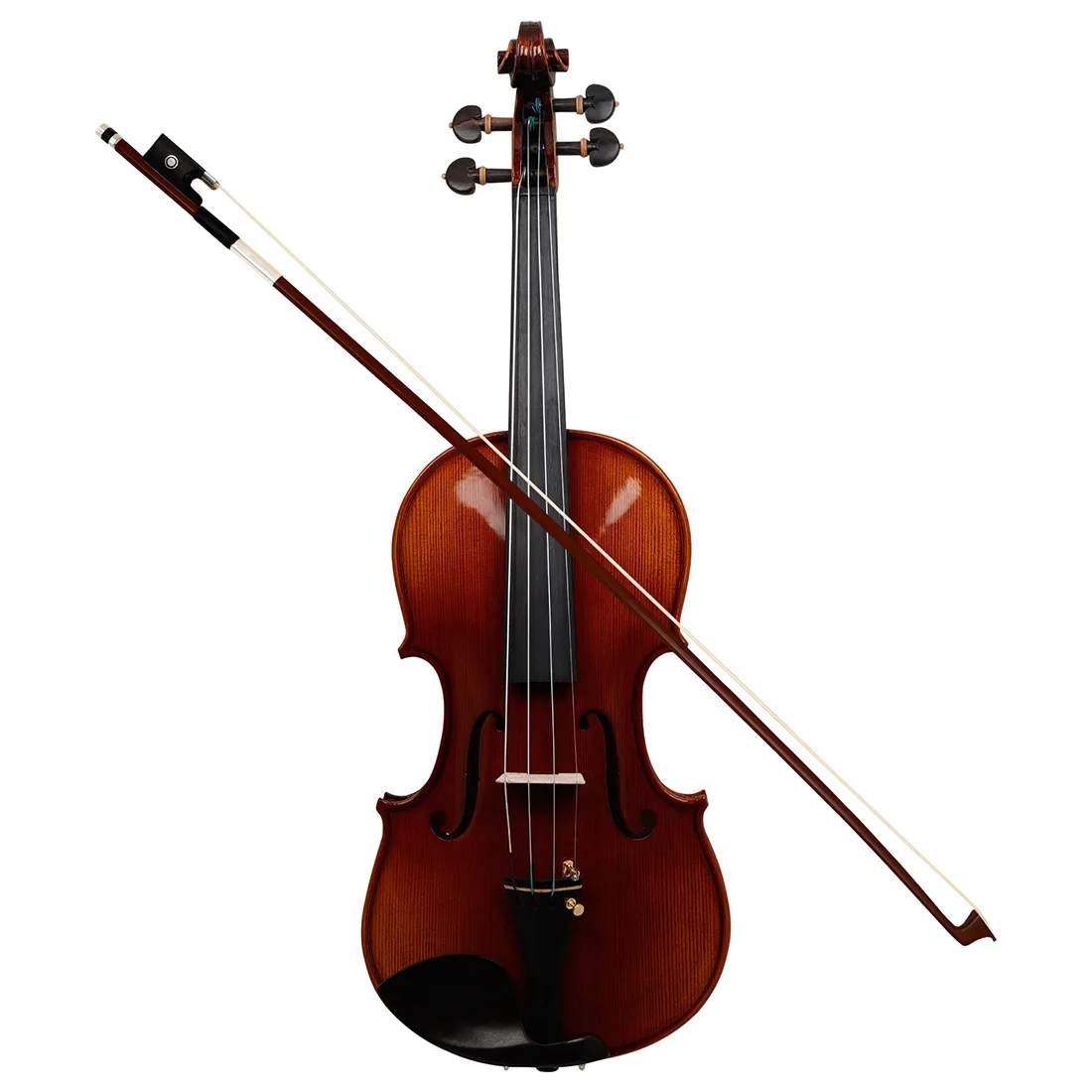 

Dark red spruce tiger print high-grade pure handmade violin Beginner's upgraded high-quality violin