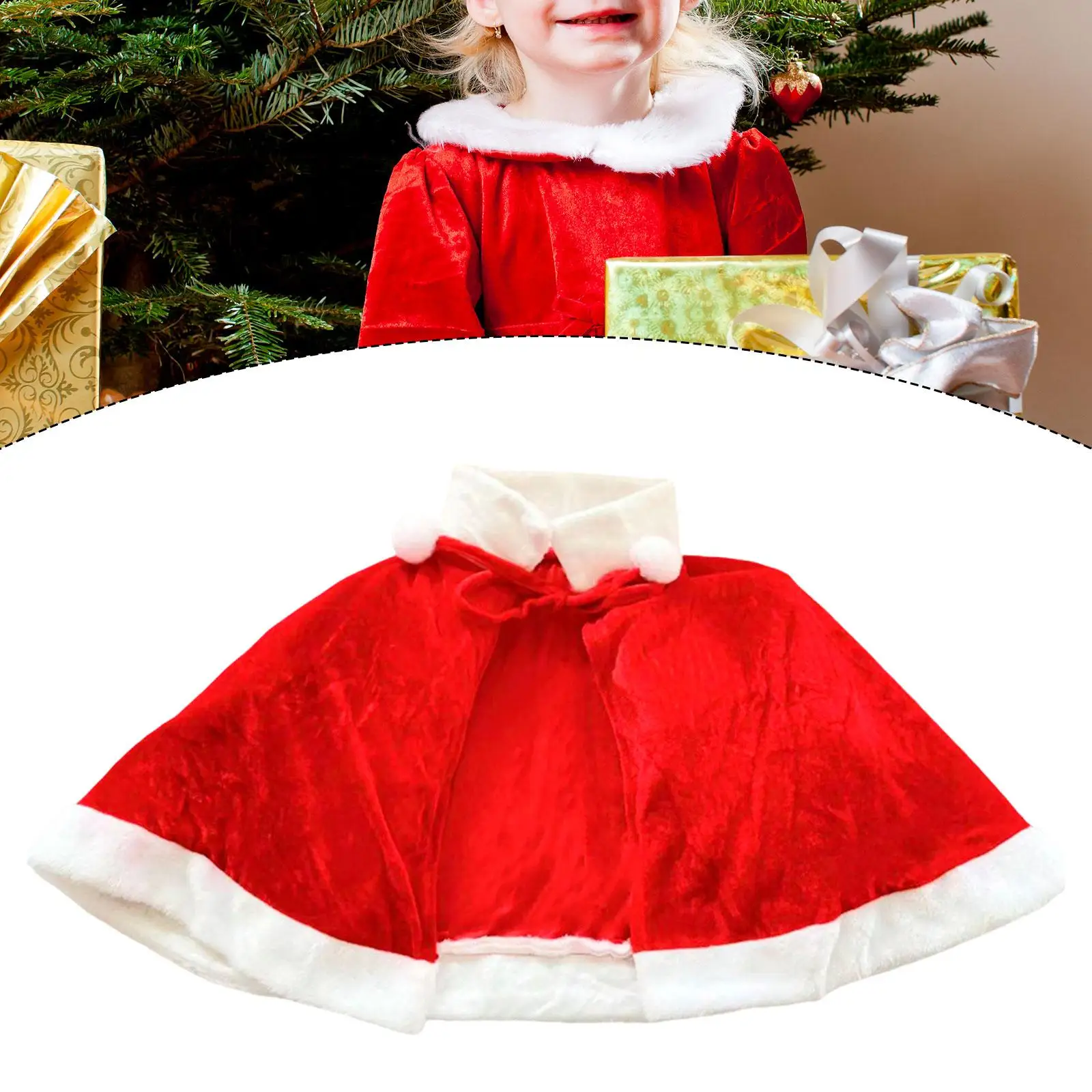 

Christmas Cloak Cape Santa Cape for Carnival Themed Parties Festival