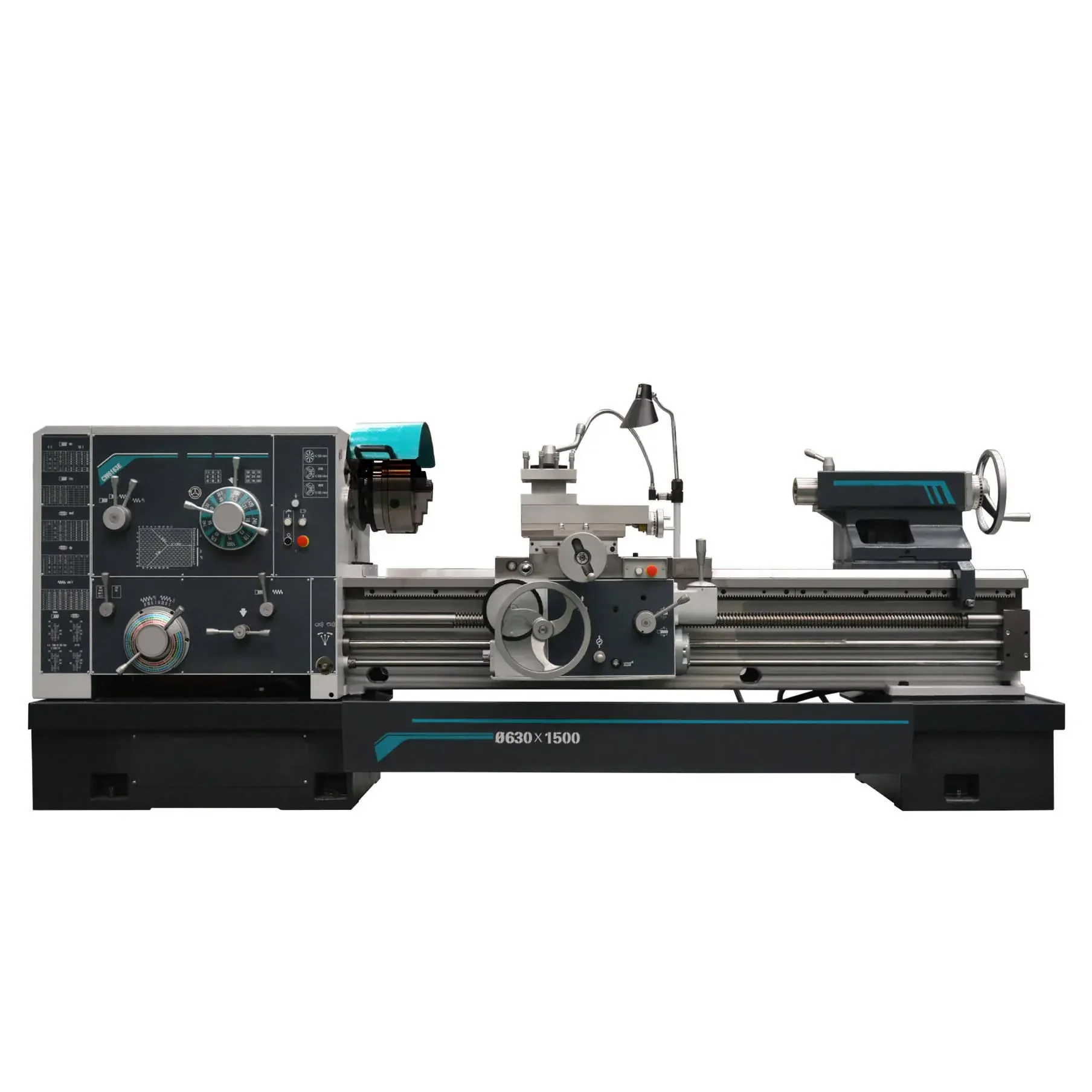 CW62100E High Quality Horizontal Manual Lathe Machine Bench Lathe