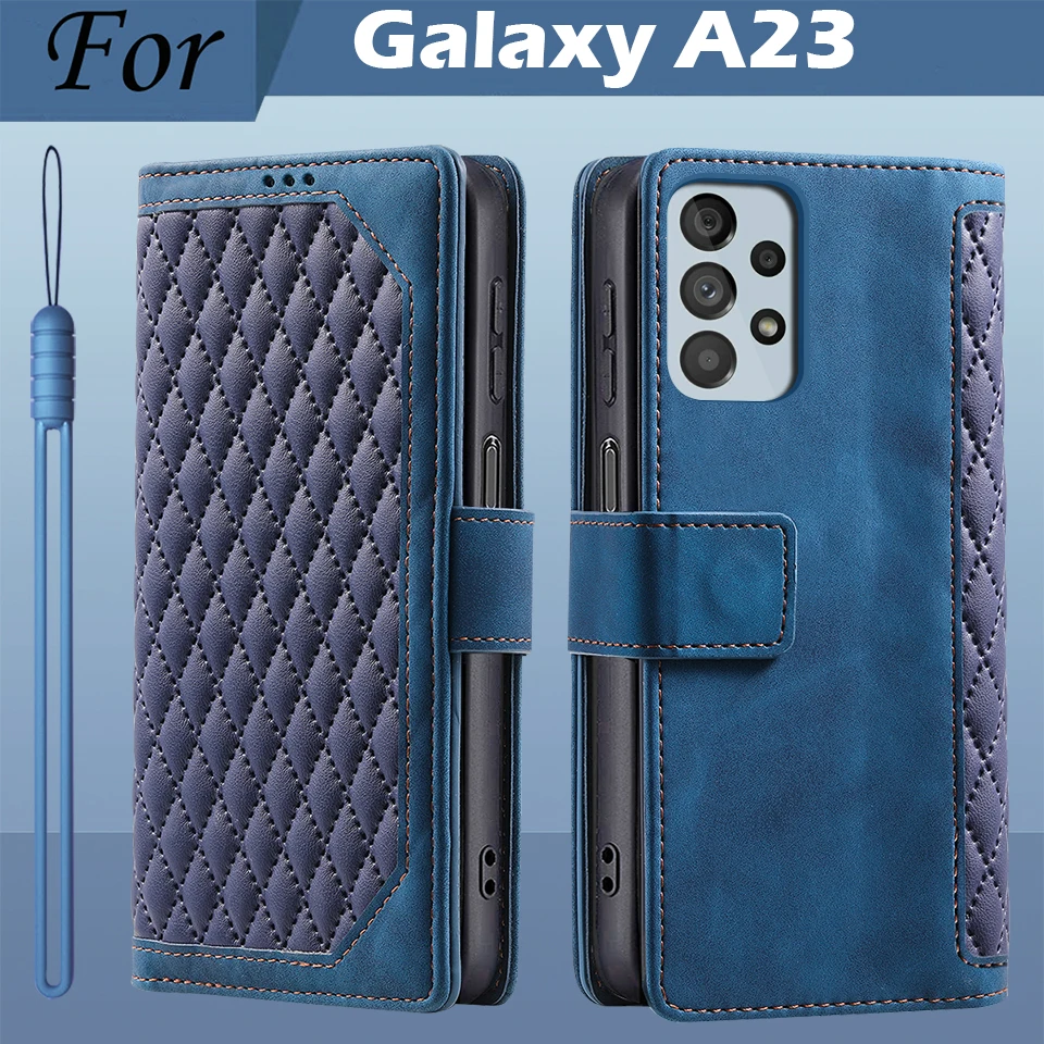 For Samsung Galaxy A23 case Coque Fundas Wallet Phone cover for samsung a23 case A 23 A236 A235 samsung a23 5G Case Magnetic