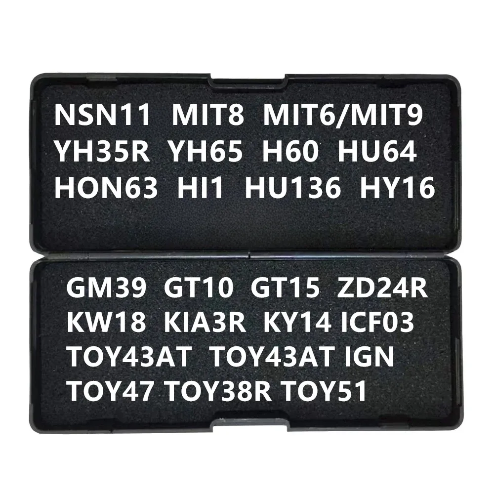 LISHI 2 IN I HU66 HU100 HU64 SIP22 HY22 B111 HU136 HON70 BM9MH HU162T9 IGN TOOL