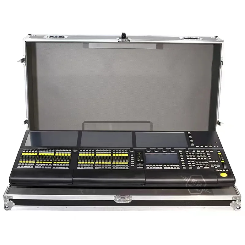 Motorized faders full size grand MA2 console lighting grand MA2 DMX with flightcase