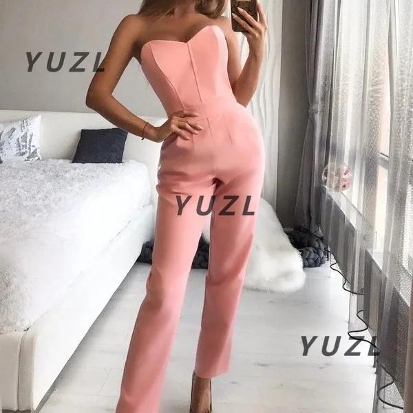 

Fashion Women's Sexy Slim Solid Tubular onesie 2025 New