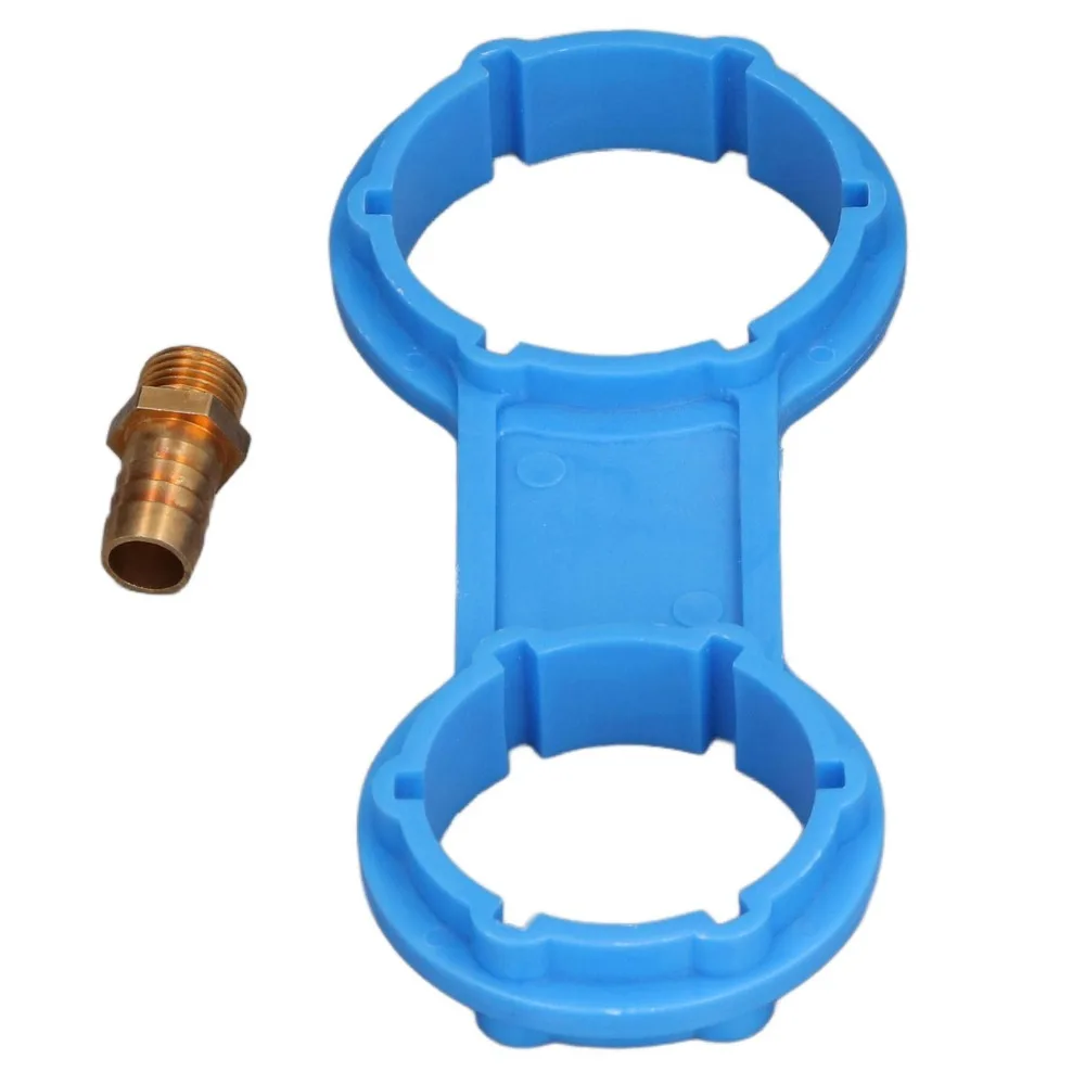 1 set of 3 G3/4 External Thread Backwash Water Filter Plastic Cover Rubber Sealing Ring Water Pipeline Filter
