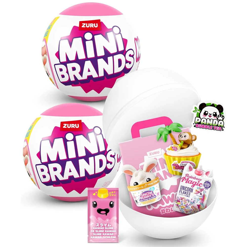 Zuru Mini marca Kawaii caja ciega Zuru Mini figura colección de cajas misteriosas modelo decoración regalo juguete de moda juguete para niños