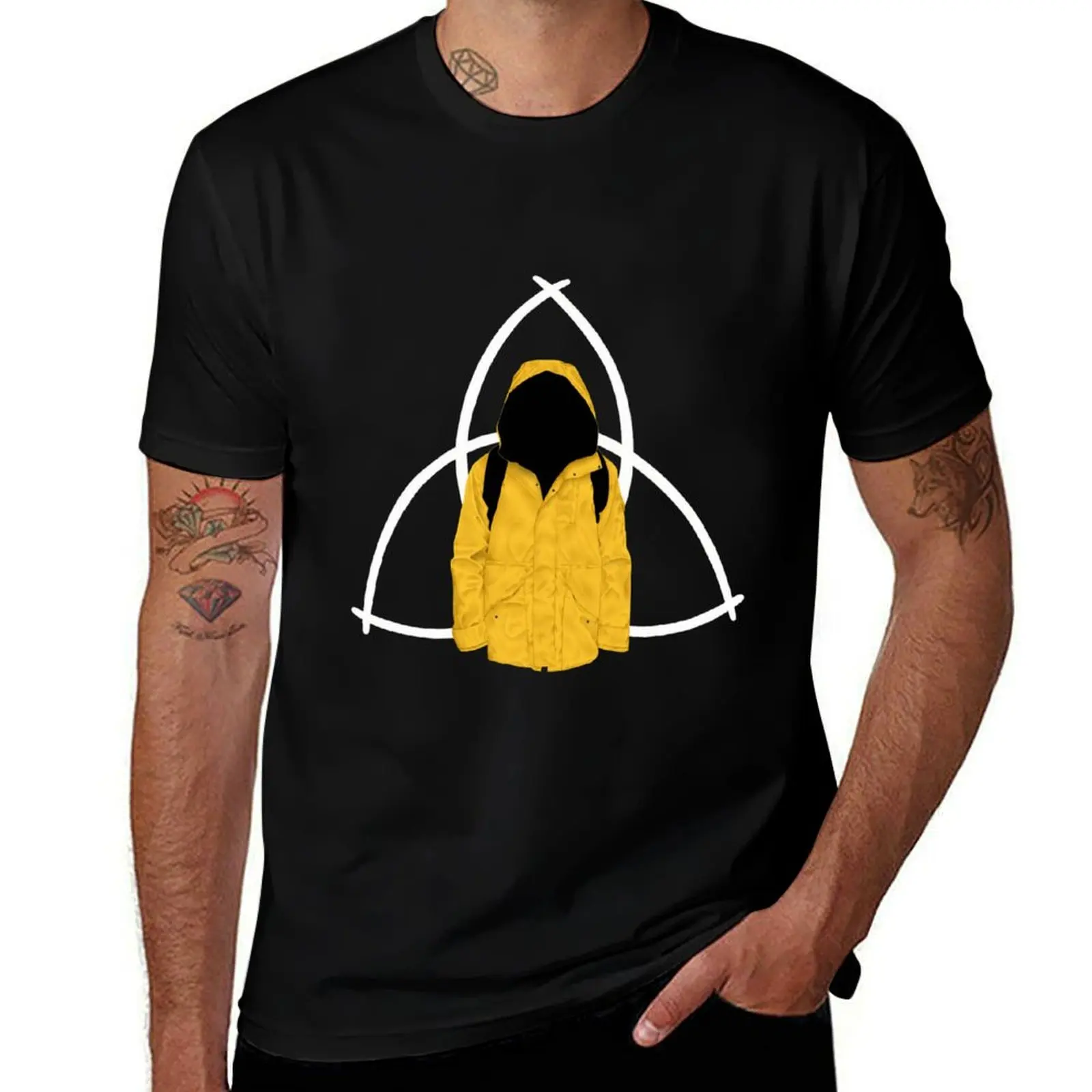 

DARK Netflix Jonas T-Shirt shirts graphic oversized man clothes customizeds plain black t shirts men