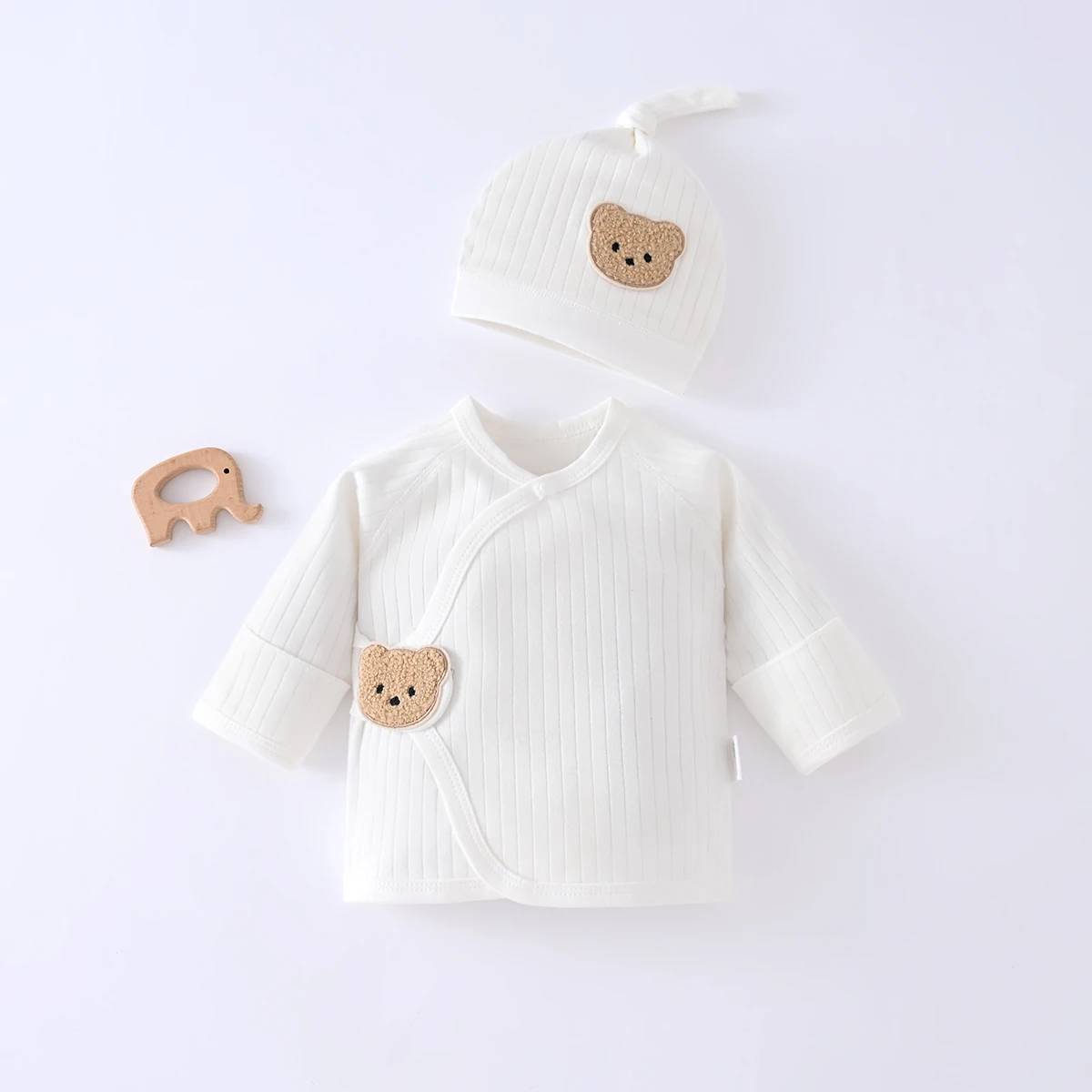 

Newborn Boneless Half Back Clothes 100% Cotton Boys Girls Summer and Autumn Baby Jacket Infant Top Clothing