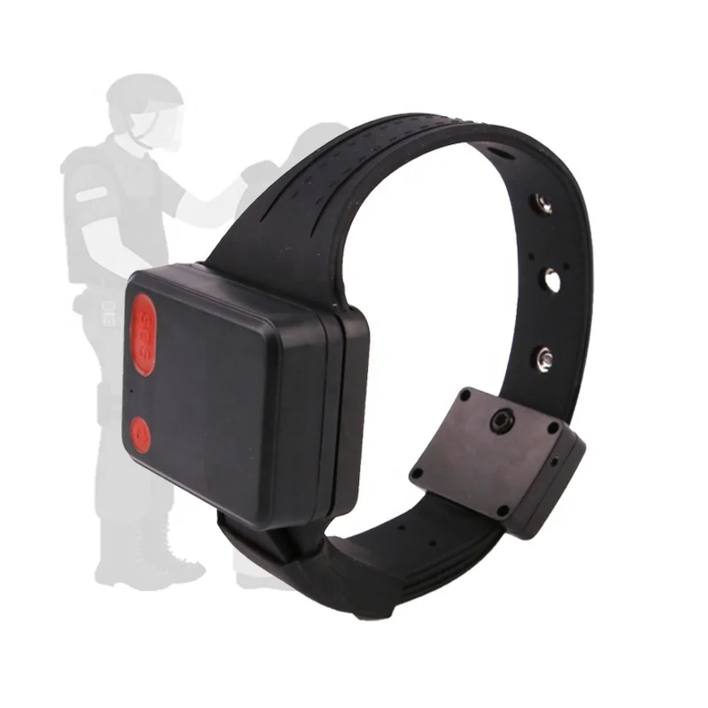 MT60X 2G Prisoner Mental Person GPS Tracking Watch Bracelet with Belt Off Alarm and Long Working Time