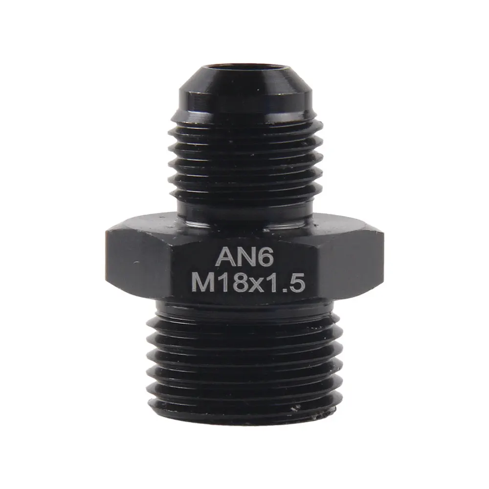 male M18 P1.5 M18 * 1.5 M18*1.5 18*1.5 to 6an an6 an 6 male adaptor adapter Fitting