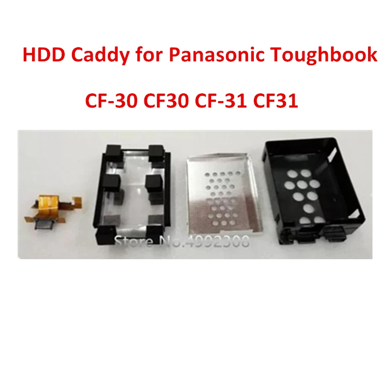 High Quality For PanasonicToughbook CF30 CF-30 CF31 CF-31 Laptop Hard Disk Drive HDD SSD Caddy Case Base with Cable Connector