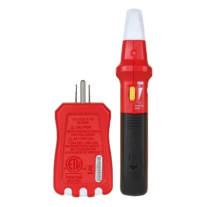 UNI-T UT25A Circuit Breaker Finder 90-120V LED Indicator Socket Tester with Adjustable Sensitivity Beeper Analogue Receiver