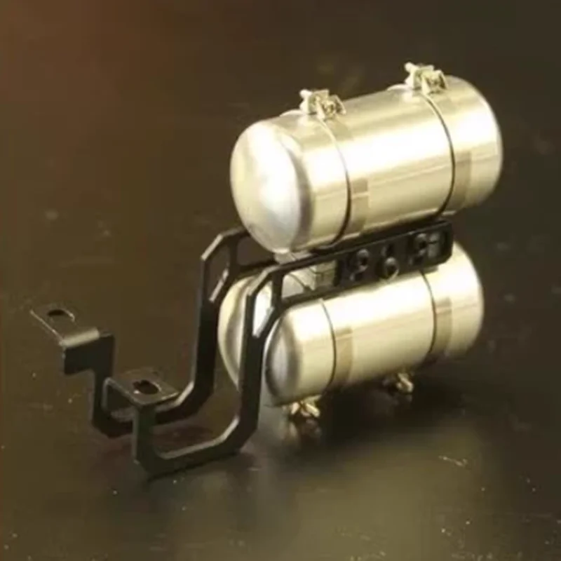 1:14th Scale Metal Gas Tank Decorate for Tamiya RC Truck SCANIA 770S R620 VOLVO BENZ Arocs MAN TGX Car Accessories