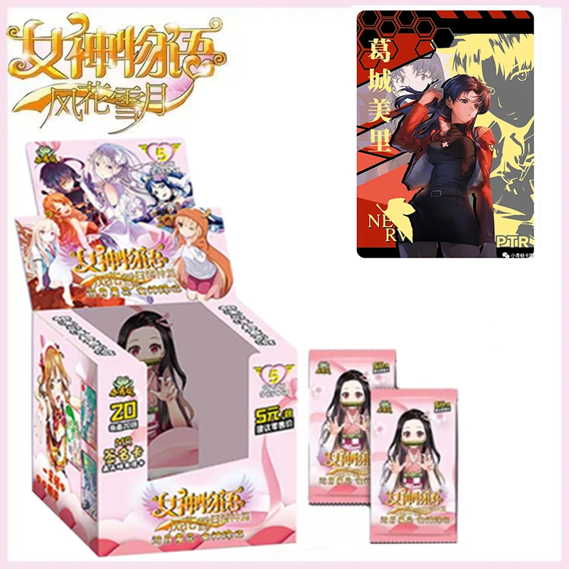 

Goddess Story Cherish Series Full of Gods NS-5M-01 TCG Rare Booster Box Limited Collection Card ZR PTR MR in Stock FAST SHIPPING
