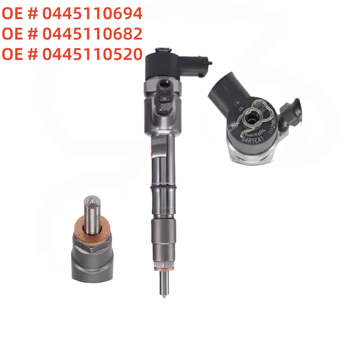 

0445110694 0445110682 0445110520 0986435289 5526323 electricity Suitable for Bosch Common rail fuel injector assembly with ﻿
