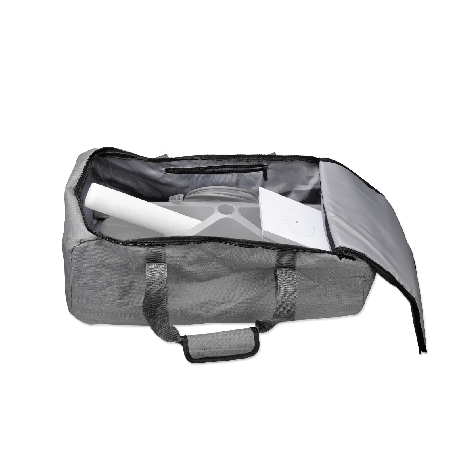 Superbat 50*33*25cm 600D Oxford Cloth Storage Bag Customised Shock for Starlink V2 Travel SpaceX Dish, Starlink Router, Ethernet