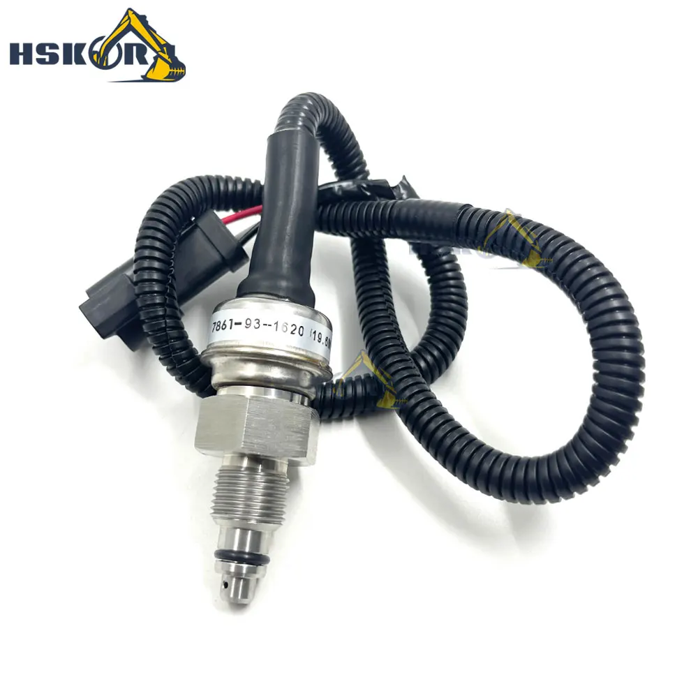 For Komatsu Compatible Pressure Sensor 7861-93-1620 for WA600-3 WA900-3 HD255-5 HD465-7 HM400-5 - Heavy Equipment Part