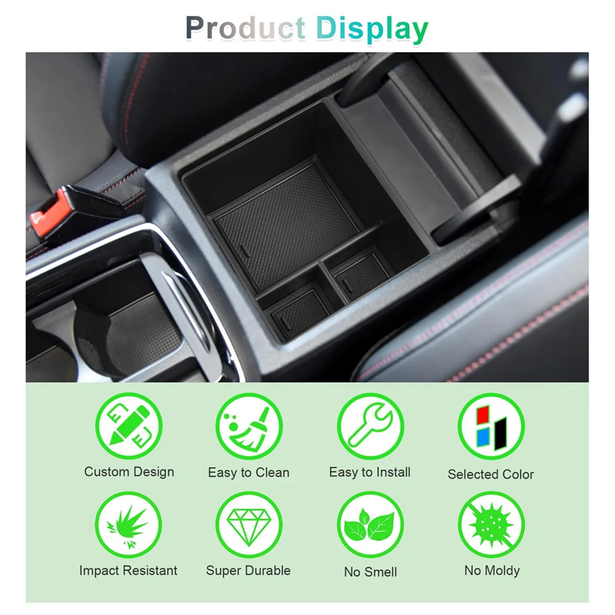 For MG HS/MG EHS EV 2018-2024 Centre Console Organiser Armrest Storage Box Tray Glove Box Interior Accessories