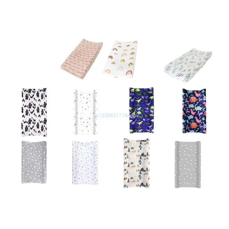 Unisex Stretchy Changing Pad Covers for Boys Girls Sheets Dropship