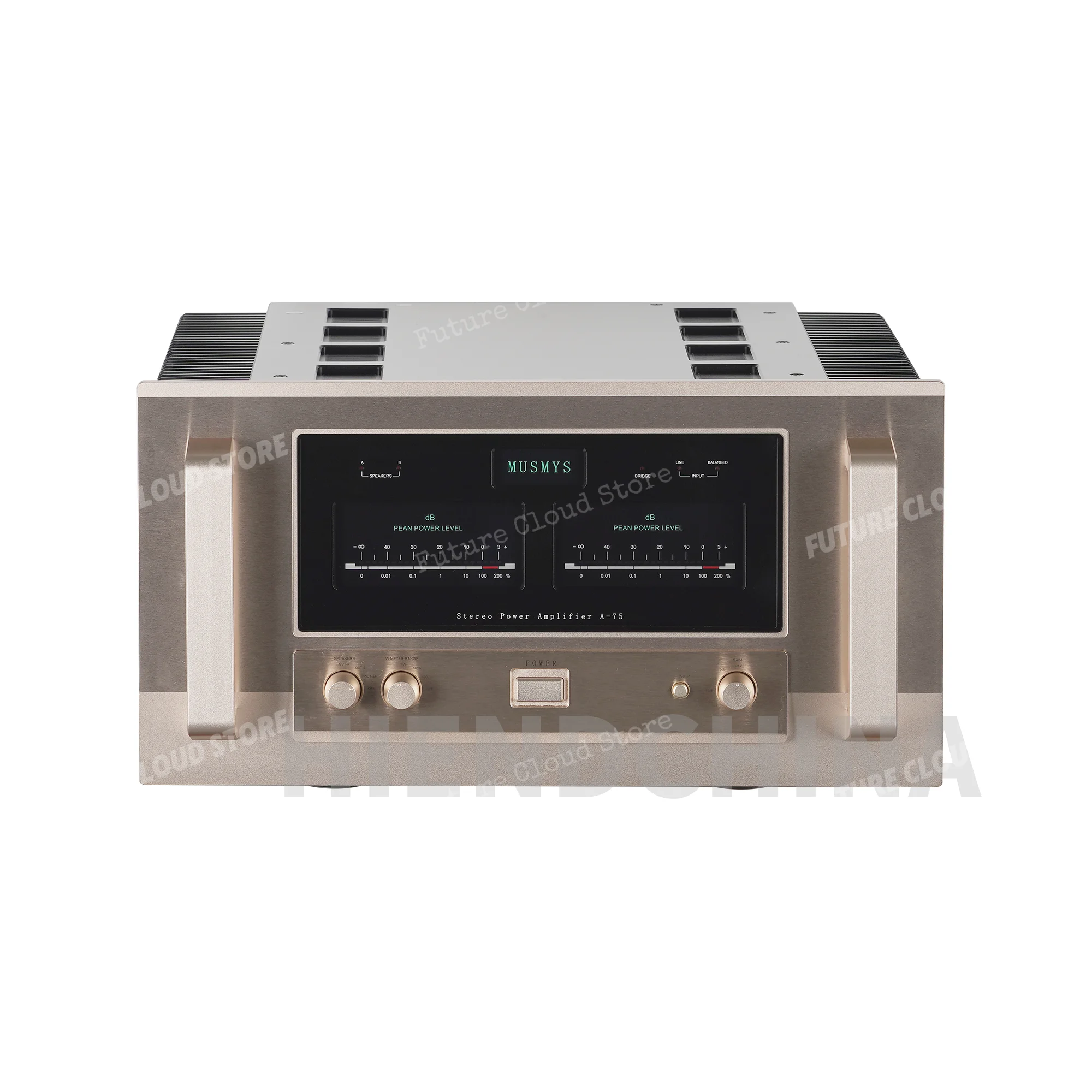 

YU-06 Clone Research, A-75 Pure Class A Power Amplifier Fully Balanced/Stereo 960W/480W 1-8Ohm 110V/220V