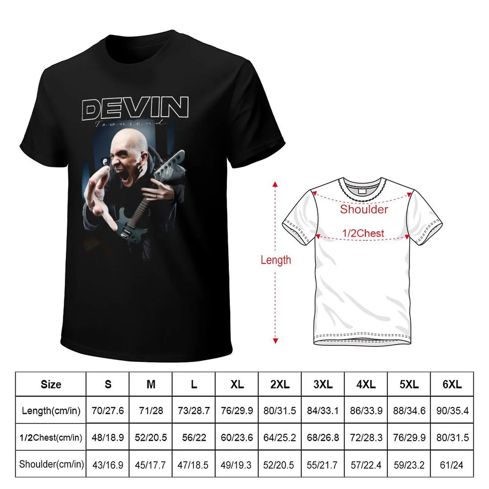 DEVIN TOWNSEND PROJECT (1) T-Shirt cotton t shirt man T-Shirt