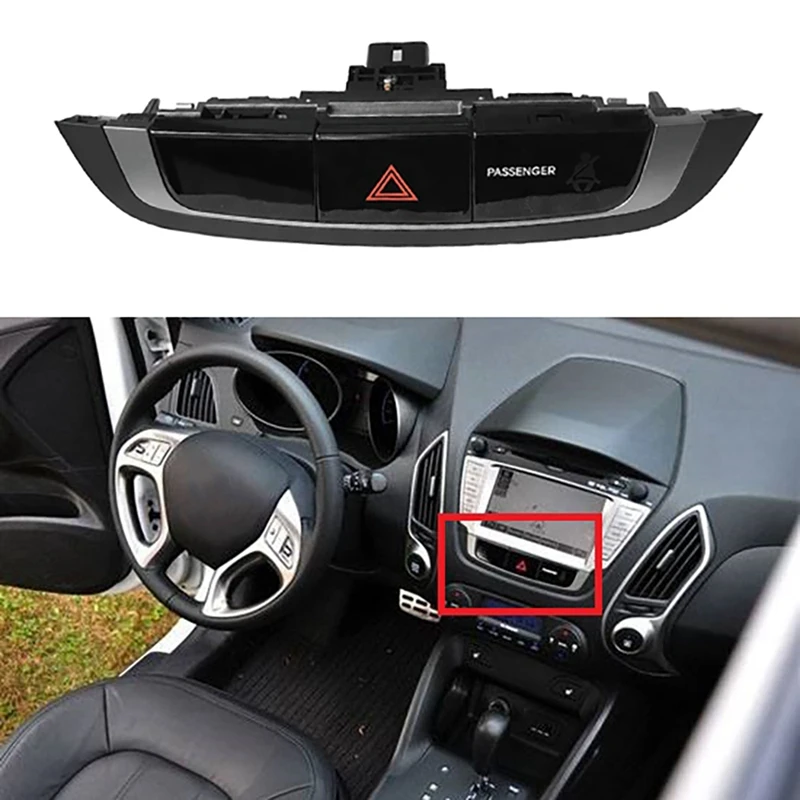 For Hyundai Tucson IX35 2012-2014 Dangerous Alarm Warning Light Double Flash Switch Danger Emergency Flashing Button