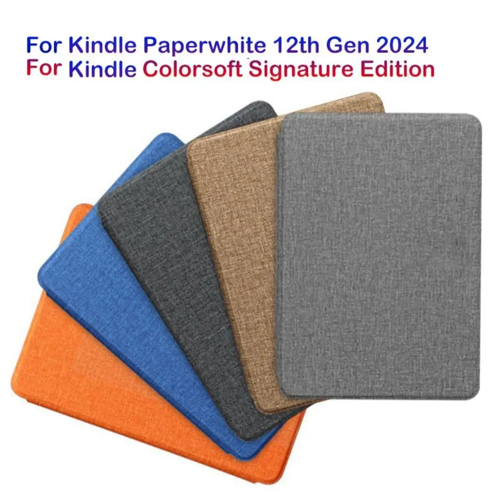 

7-дюймовый чехол для электронного чтения Auto Wake/Sleep SA568B Folio Sleeve для Kindle Paperwhite 2024 12-го поколения/Colorsoft Signature Edition