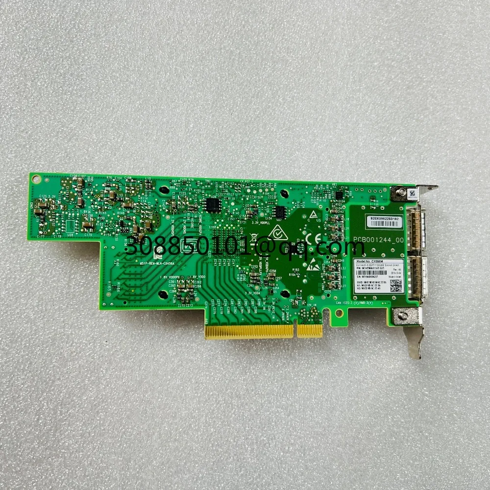 X-5 EDR IB/100GbE MCX556M-ECAT dual port server network card