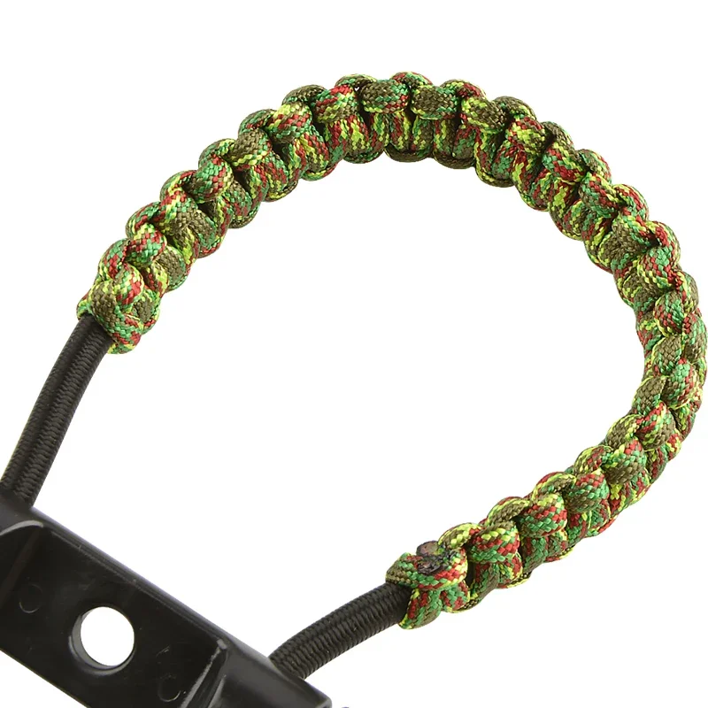 1pc High Quality Archery Wrist Strap Sling Adjustable Nylon Braided Rope Cord No Deformation Compound Bow Shooting Accessories