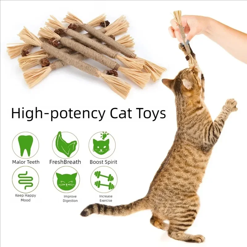 Sisal Ball Cat Toy Ball Amusing Cat Walking Toys Cat Scratching Ball Pet Supplies G376A