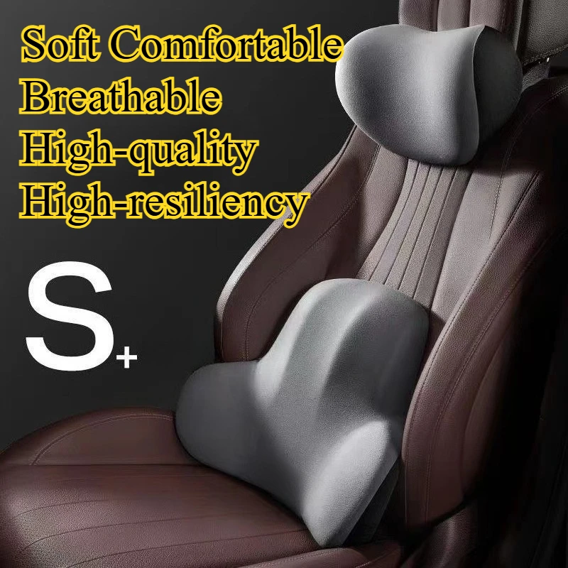 

Подушка для поясницы и шеи из пены с эффектом памяти, популярная, универсальная, для весны, лета, осени, зимы, мягкая, удобная, дышащая, подарок для дома и офиса