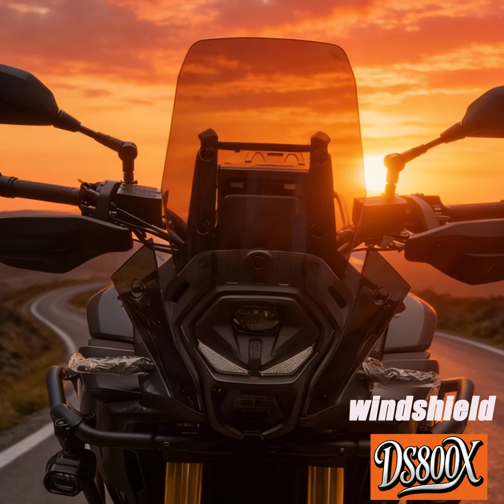

For LONCIN VOGE VALICO DS 800X 800X windshield 2026 DS 800X 800X motorcycle windshield Accessories