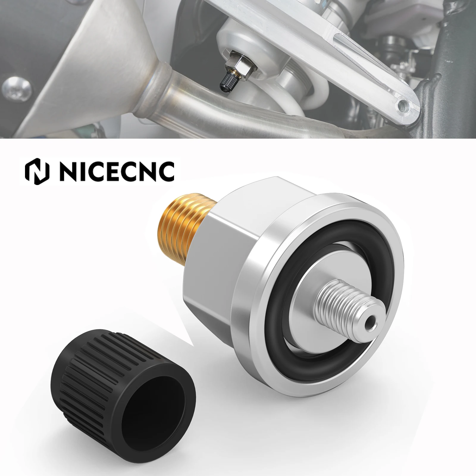 

For Husqvarna TE 300 2024 WP PDS Rear Suspension Gas Valve FE 150 250 350 450 501 2024 FC FX TX TC 300 2023-2024 For KTM GasGas