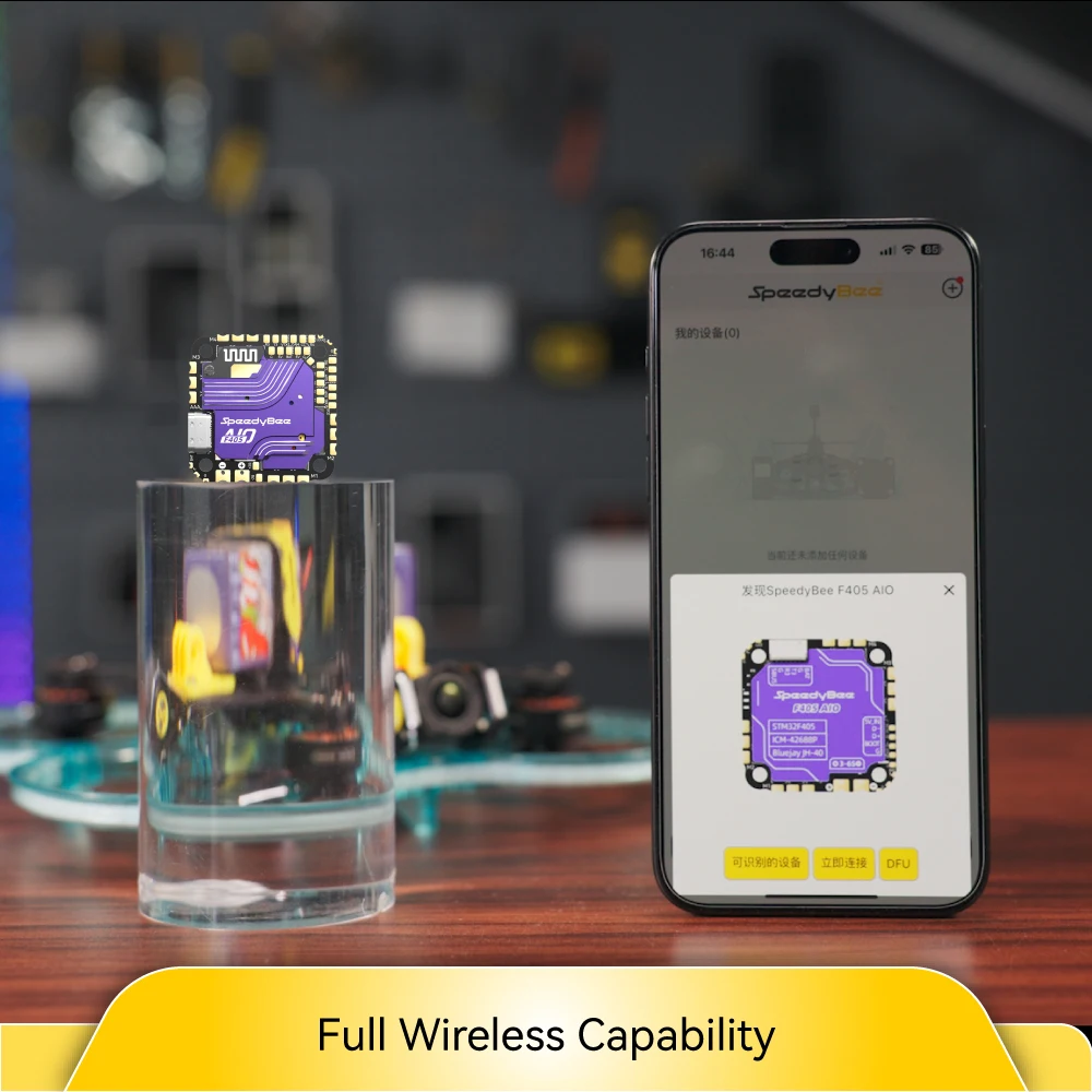 Speedybee f405 aio controlador de vôo fc 40a esc 3-6s lipo ICM-42688P giroscópio para fpv rc quadcopter drone o3 unidade de ar/link/vista