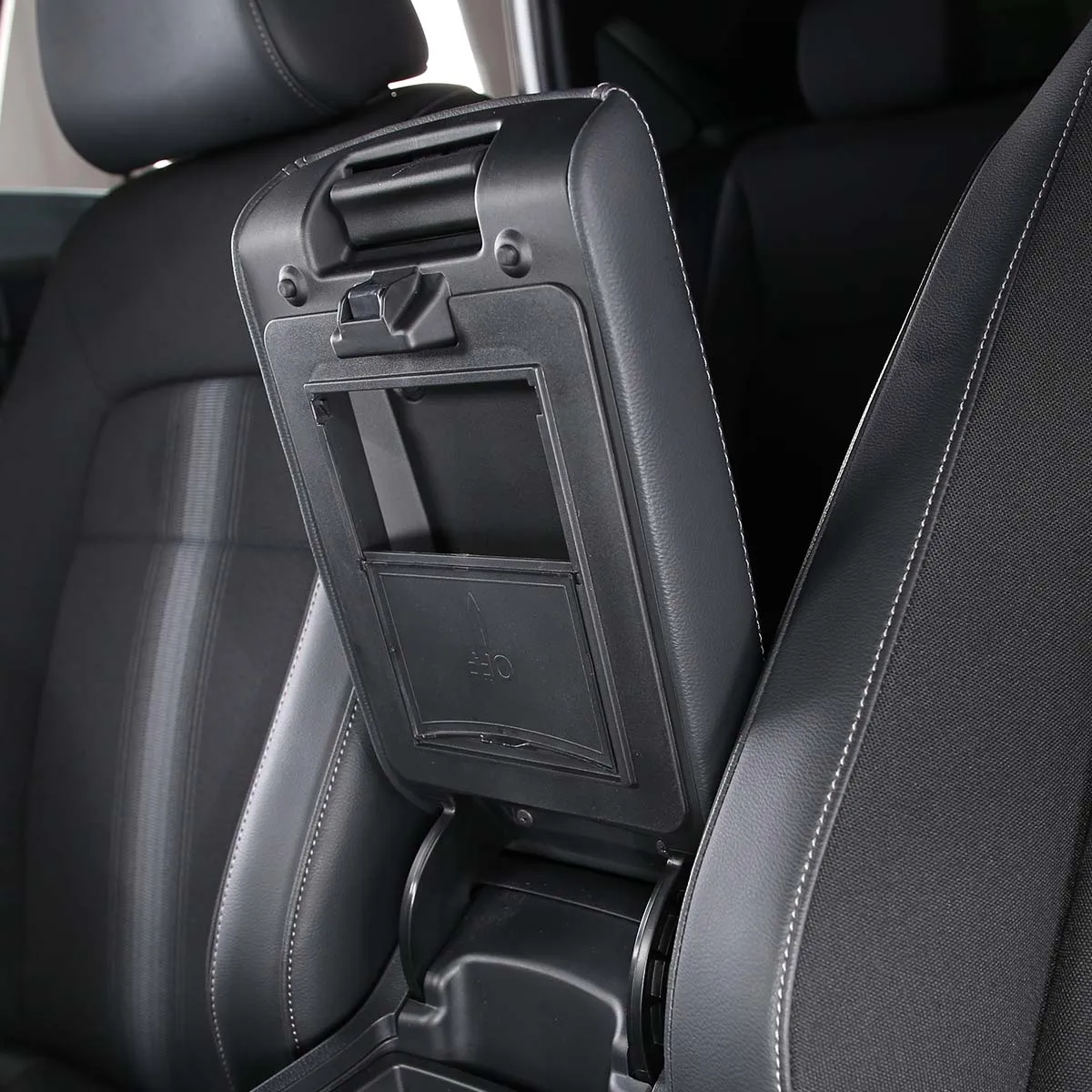 Dla Honda Civic 11th 2022 ABS czarny centralny zamek samochodu pole podłokietnik ukryty schowek prywatności pudełko do przechowywania samochód