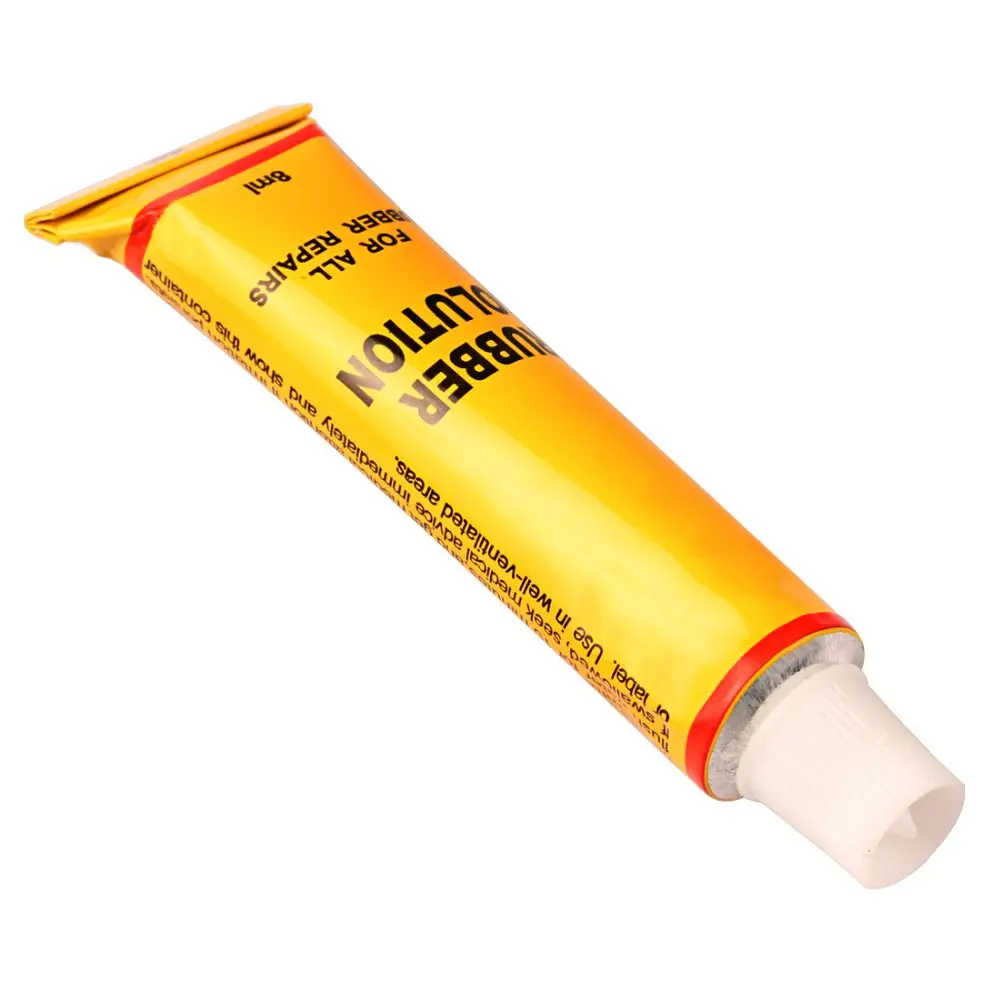 Tyre Patch Tube Rubber Cement Repair Adhesive Bike Glue