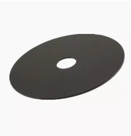 2PCS 60/80/100/120/150mm Diameter Metal Circular Disc,M10 Hole Circular Iron Sheet ,Chrome/Black Color ﻿