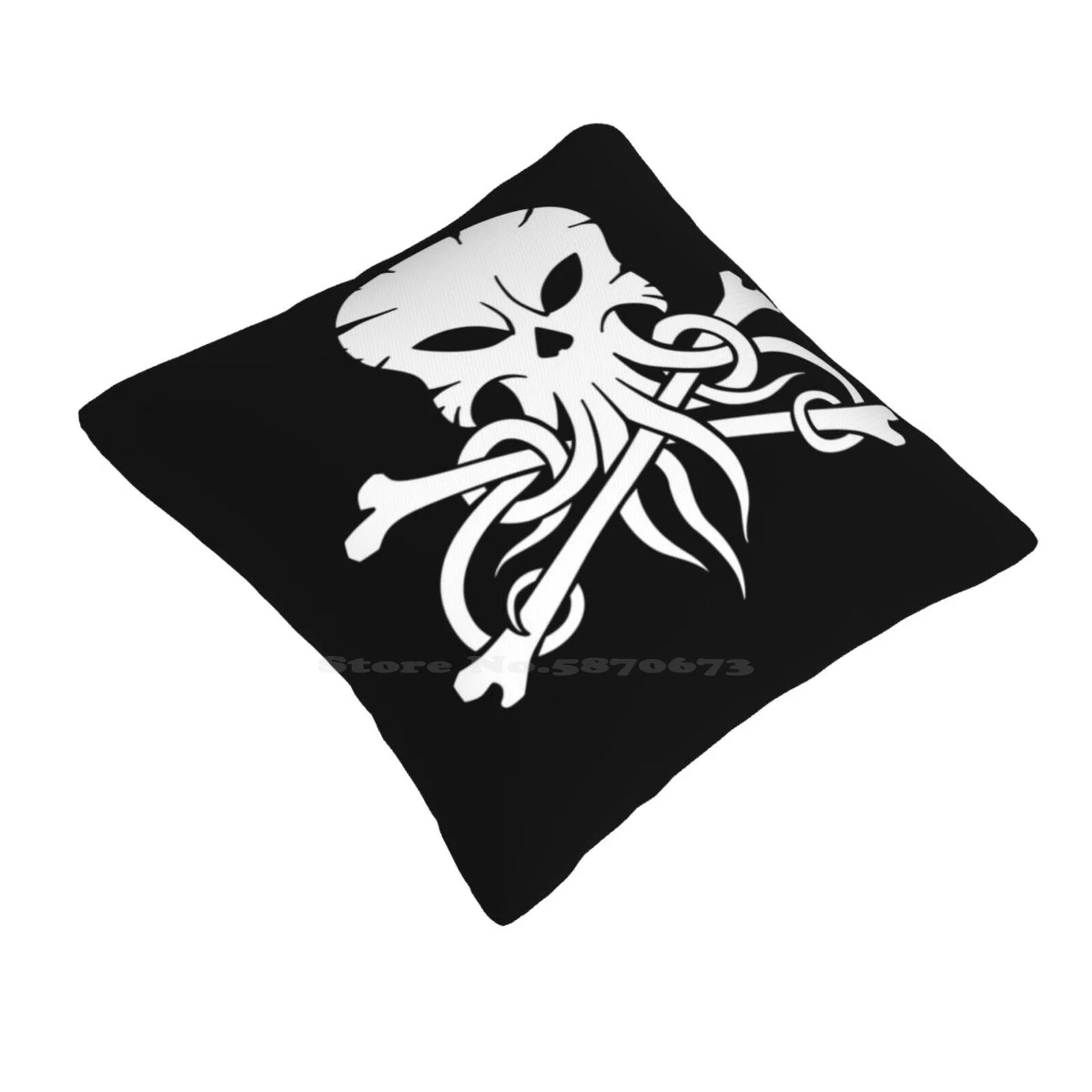 Alestorm Squid Pillowslip Pillowcase Alestorm Folk Power Pirate Metal Music Skull Logo Squid