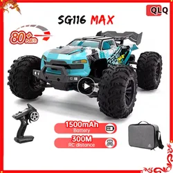 ZLL SG116 MAX/PRO 1:16 High Speed Drift Racing 80KM/H lub 40KM/H Silnik bezszczotkowy 4WD RC Samochód terenowy Zabawki dla dzieci Prezent